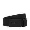 BOSS Мъжки колан 50471333 Черен цвят на ниска цена