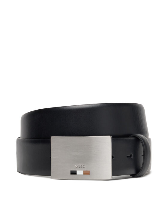 BOSS Мъжки колан 50537467 Черен цвят на ниска цена