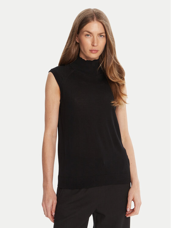 BOSS Поло Fipini 50544998 Черен Regular Fit цвят на ниска цена