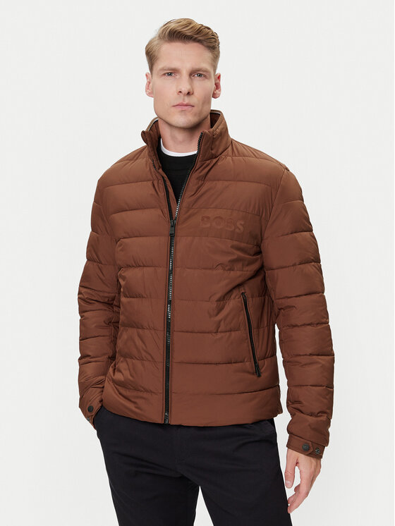 BOSS Преходно яке H-Cenitos 50519237 Бежов Regular Fit цвят на ниска цена