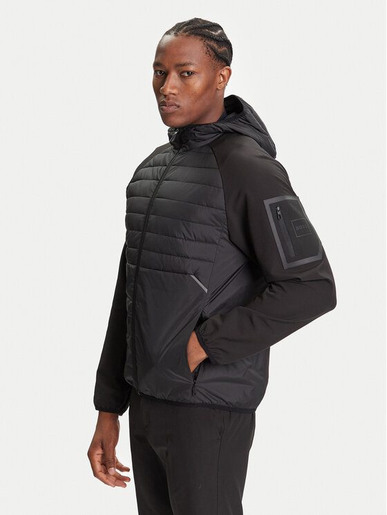 BOSS Преходно яке J_Urbanex Hybrid HD 50541032 Черен Regular Fit цвят на ниска цена