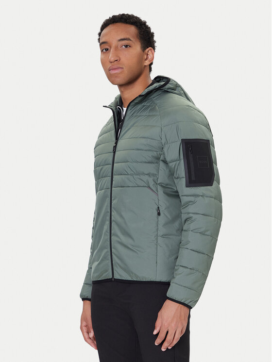 BOSS Преходно яке Ow Urbanex JT HD 50549181 Зелен Regular Fit цвят на ниска цена