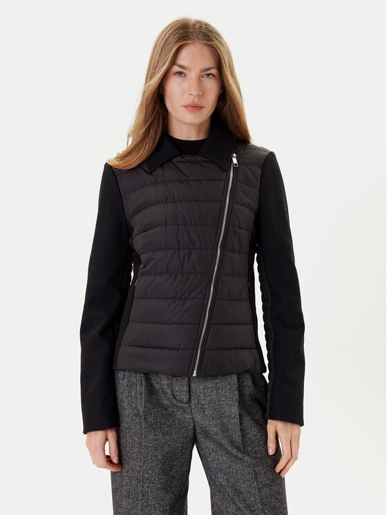 BOSS Преходно яке Poshua 50555564 Черен Slim Fit цвят на ниска цена