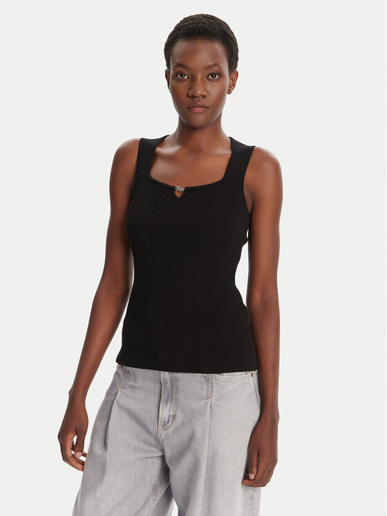 BOSS Пуловер Fiura 50543939 Черен Regular Fit цвят на ниска цена