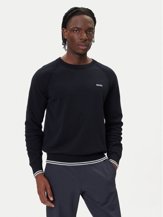 BOSS Пуловер K_Zone CN 50541938 Тъмносин Regular Fit цвят на ниска цена