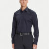 BOSS Риза H-Joe 50545075 Тъмносин Regular Fit цвят на ниска цена