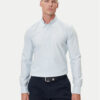 BOSS Риза H-Roan 50544917 Светлосиньо Slim Fit цвят на ниска цена