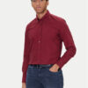 BOSS Риза H-Roan 50544917 Червен Slim Fit цвят на ниска цена