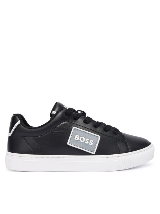 BOSS Сникърси J52554 M Черен цвят на ниска цена