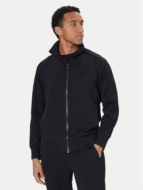 BOSS Суитшърт Mirror FZ 50549706 Черен Regular Fit цвят на ниска цена