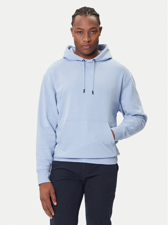 BOSS Суитшърт WeSmallhood 50514530 Син Regular Fit цвят на ниска цена