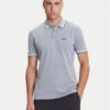 BOSS Тениска с яка и копчета Paddy 50469055 Сив Regular Fit цвят на ниска цена