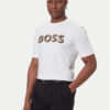 BOSS Тишърт H-Thompson 656 50551902 Бял Regular Fit цвят на ниска цена