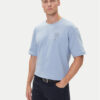 BOSS Тишърт Te_Voyage 50546370 Син Relaxed Fit цвят на ниска цена