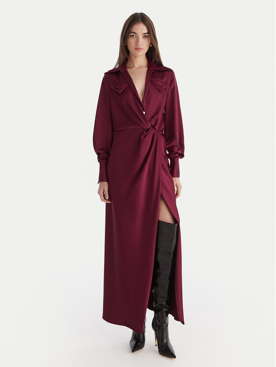 Babylon Официална рокля ED0764 Бордо Regular Fit цвят на ниска цена