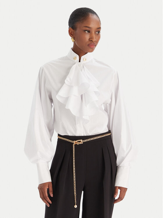 Babylon Риза MF0302 Бял Regular Fit цвят на ниска цена