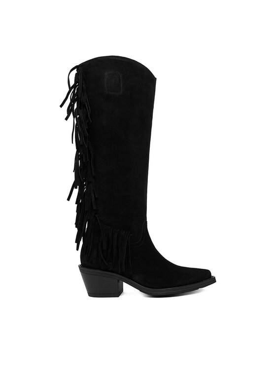 Badura Ботуши EO-AZARIA-0791-25 Черен цвят на ниска цена