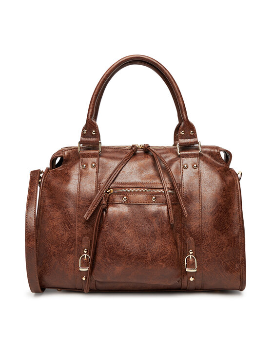 Badura Дамска чанта CEO-ALANI-KQ28 Кафяв цвят на ниска цена