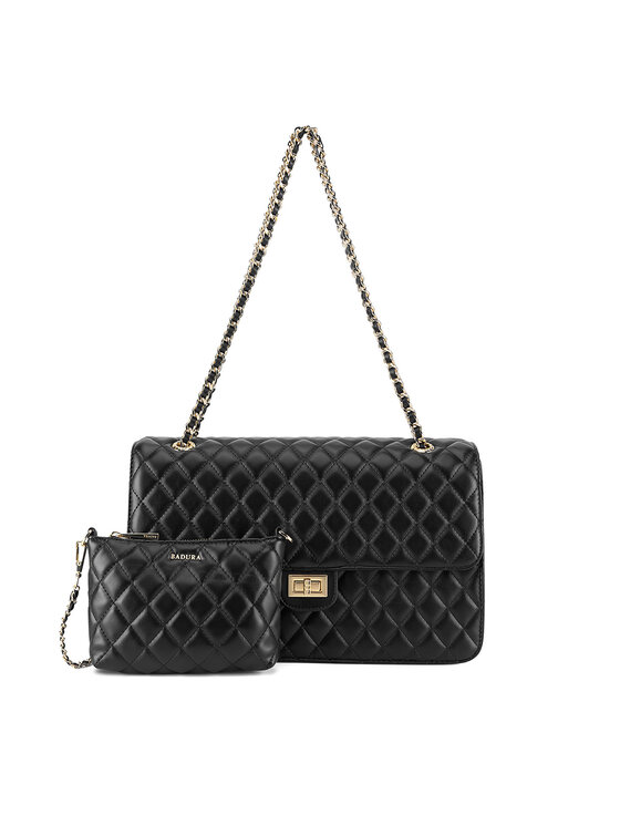 Badura Дамска чанта TYL00488 Черен цвят на ниска цена