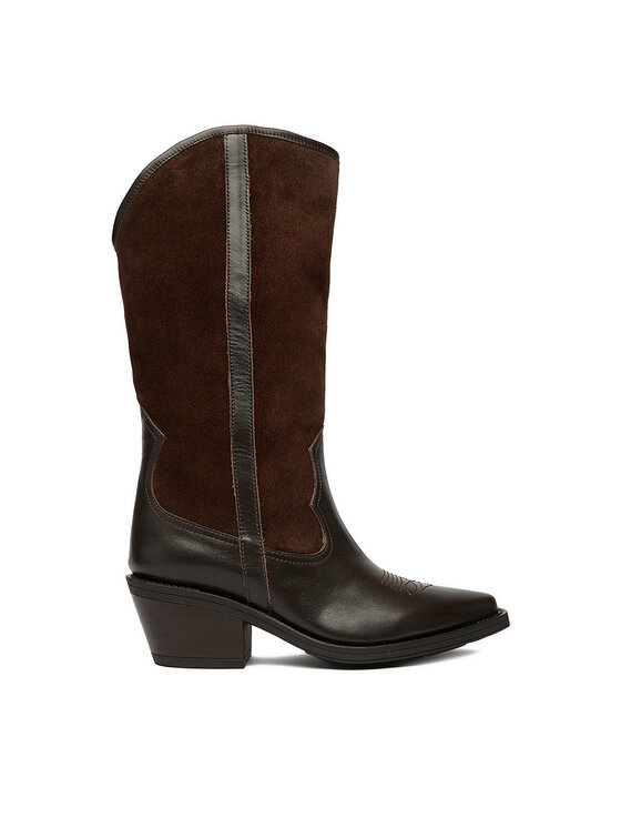 Badura Каубойски обувки EO-BAYLOR-07101 Кафяв цвят на ниска цена