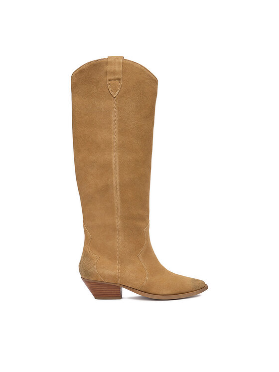 Badura Каубойски обувки EO-V365-206 Бежов цвят на ниска цена