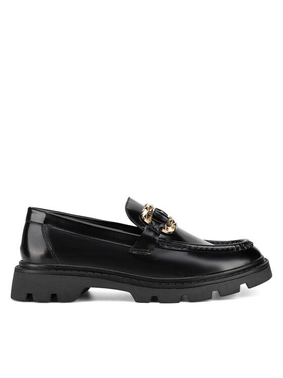 Badura лоуфъри с дебела подметка SOPHIA-116675 Черен цвят на ниска цена