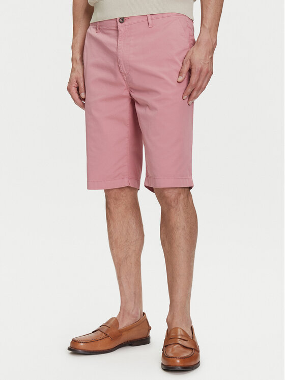 Baldessarini Шорти от плат B1 16939.2402 Розов Slim Fit цвят на ниска цена
