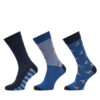 Barbour Дълги чорапи Beagle Dog MGS0070BL71 Син цвят на ниска цена