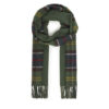 Barbour Зимен шал Galston Tartan USC0362TN11 Зелен цвят на ниска цена