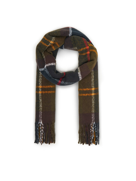 Barbour Зимен шал LSC0476TN11 Зелен цвят на ниска цена