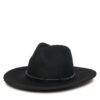 Barbour Капела Tack Fedora LHA0217BK91 Черен цвят на ниска цена