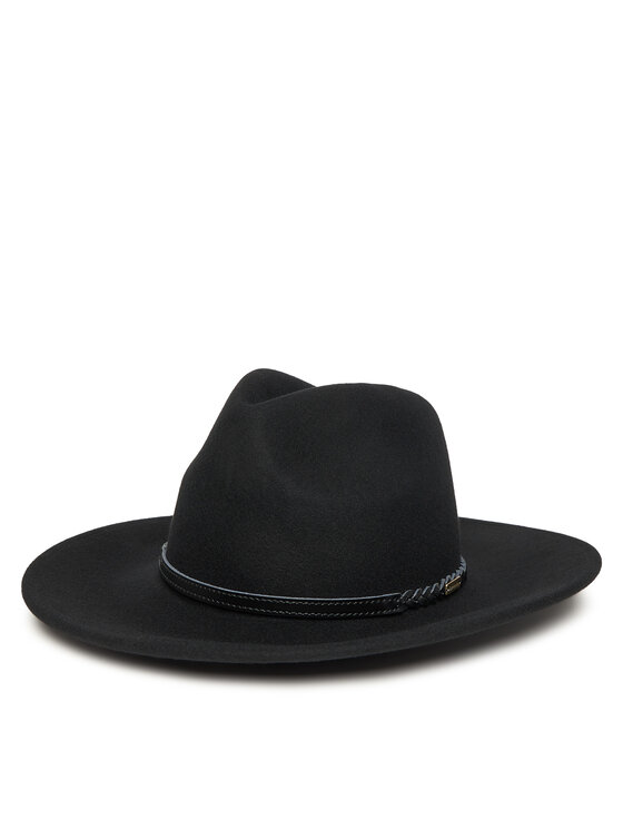 Barbour Капела Tack Fedora LHA0217BK91 Черен цвят на ниска цена