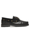 Barbour Мокасини Deck Boat MFO0795BK51 Черен цвят на ниска цена