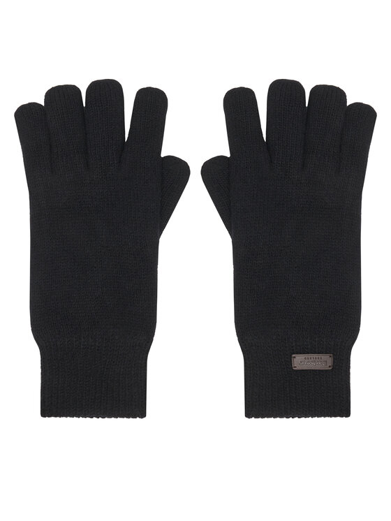 Barbour Мъжки ръкавици Carlton MGL0065BK11 Черен цвят на ниска цена