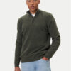 Barbour Пуловер Tisbury MKN1187GN79 Зелен Regular Fit цвят на ниска цена