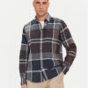 Barbour Риза Dunoon MSH4980TN38 Тъмносин Regular Fit цвят на ниска цена