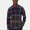 Barbour Риза Dunoon MSH4980TN51 Тъмносин Regular Fit цвят на ниска цена
