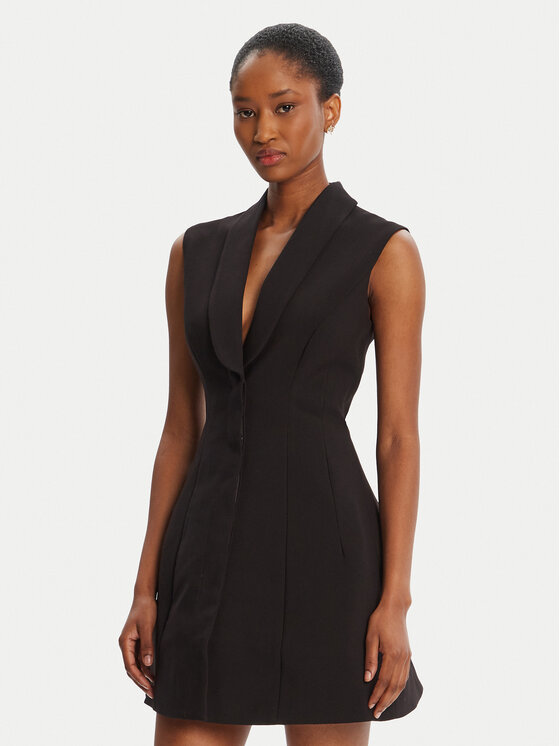 Bardot Коктейлна рокля Destene Hourglass 59724DB Черен Regular Fit цвят на ниска цена