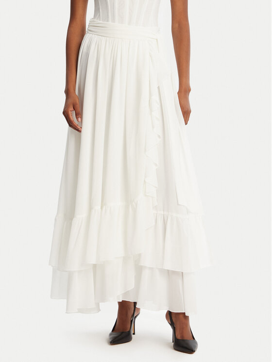 Bardot Макси пола Mirella 60042SB Бял Regular Fit цвят на ниска цена