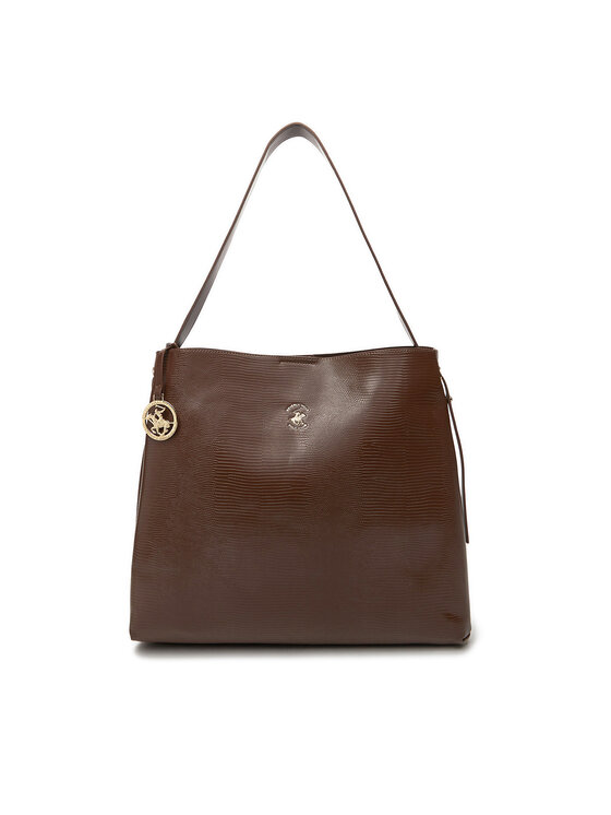 Beverly Hills Polo Club Дамска чанта BHPC-W-05-A23 Кафяв цвят на ниска цена