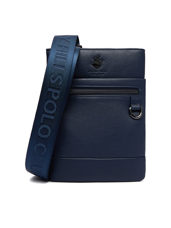 Beverly Hills Polo Club Дамска чанта C-BHPC-L-003-08 Тъмносин цвят на ниска цена