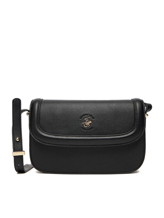 Beverly Hills Polo Club Дамска чанта C-BHPC-L-005-08 Черен цвят на ниска цена