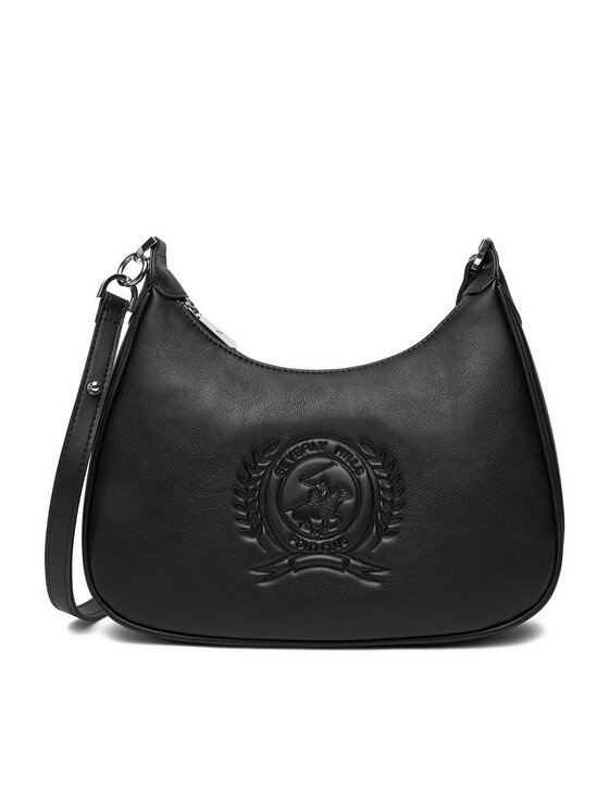 Beverly Hills Polo Club Дамска чанта C-BHPC-L-011-08 Черен цвят на ниска цена