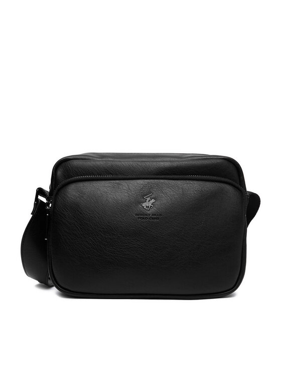Beverly Hills Polo Club Дамска чанта C-BHPC-L-012-08 Черен цвят на ниска цена