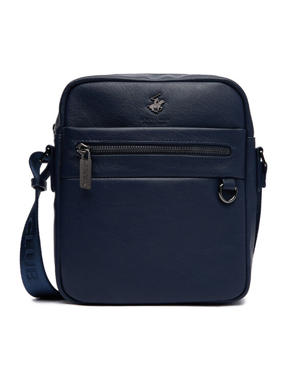 Beverly Hills Polo Club Дамска чанта C-BHPC-L-018-08 Тъмносин цвят на ниска цена