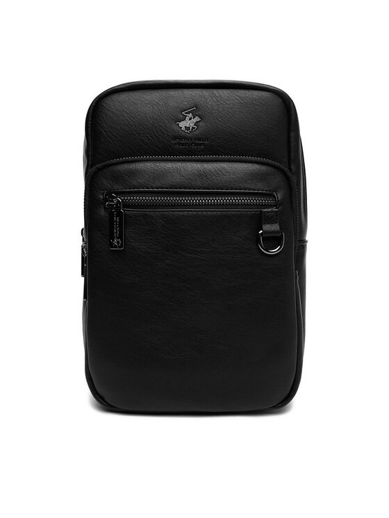 Beverly Hills Polo Club Дамска чанта C-BHPC-L-019-08 Черен цвят на ниска цена