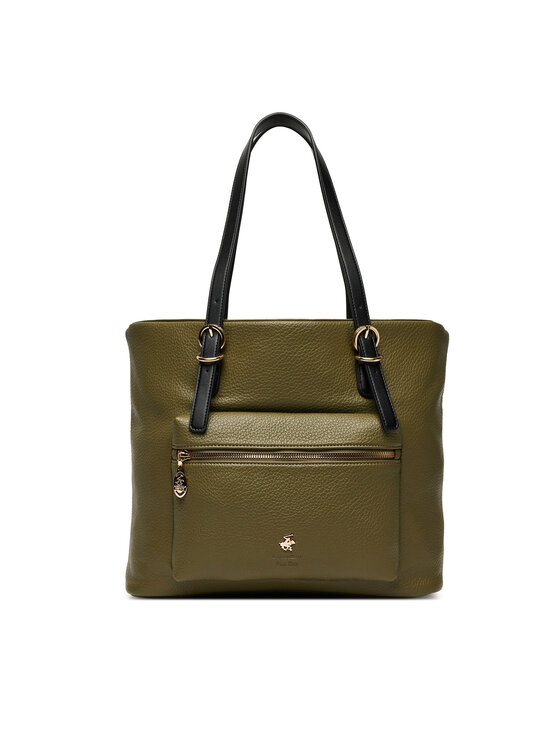 Beverly Hills Polo Club Дамска чанта CEO-BHPC-C-001-08 Каки цвят на ниска цена