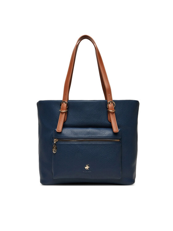 Beverly Hills Polo Club Дамска чанта CEO-BHPC-C-001-08 Тъмносин цвят на ниска цена