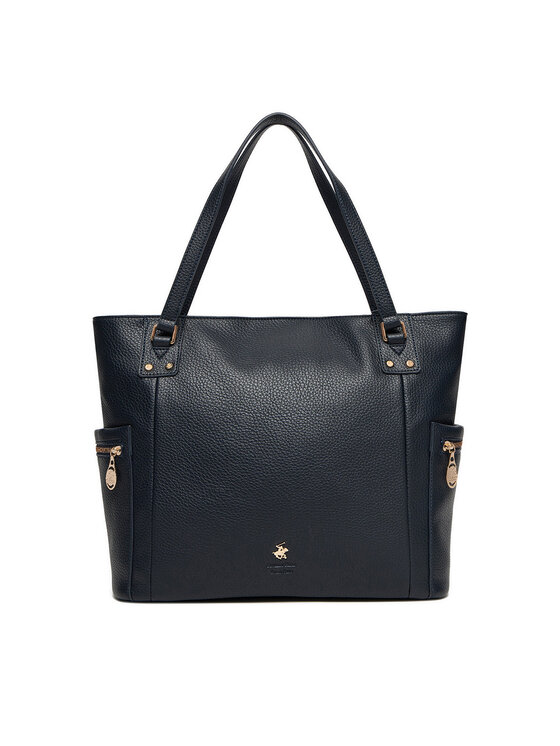 Beverly Hills Polo Club Дамска чанта CEO-BHPC-C-005-08 Тъмносин цвят на ниска цена