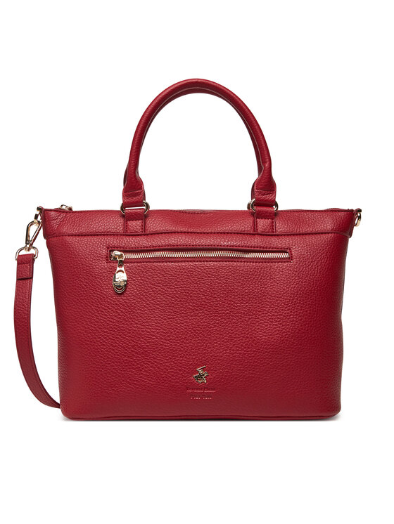 Beverly Hills Polo Club Дамска чанта CEO-BHPC-C-006-08 Червен цвят на ниска цена